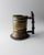 This large vintage brass beer mug or vase from 1940s Italy embodies rustic farmhouse charm and traditional folk design....