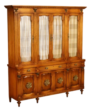 Daniel Jones Inc. Custom Regency Style Bookcase or China Cabinet