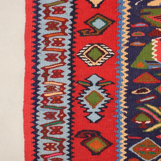 Kilim Rug in Wool, Turkey For Sale - Image 6 of 8