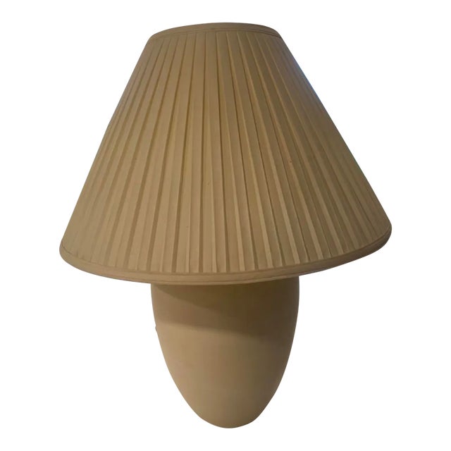 1970s Cream Coronet Lamp For Sale