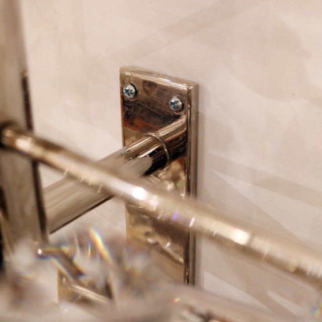1950s Pair of Lobmeyr Sputnik Cylinder Sconces For Sale - Image 15 of 18