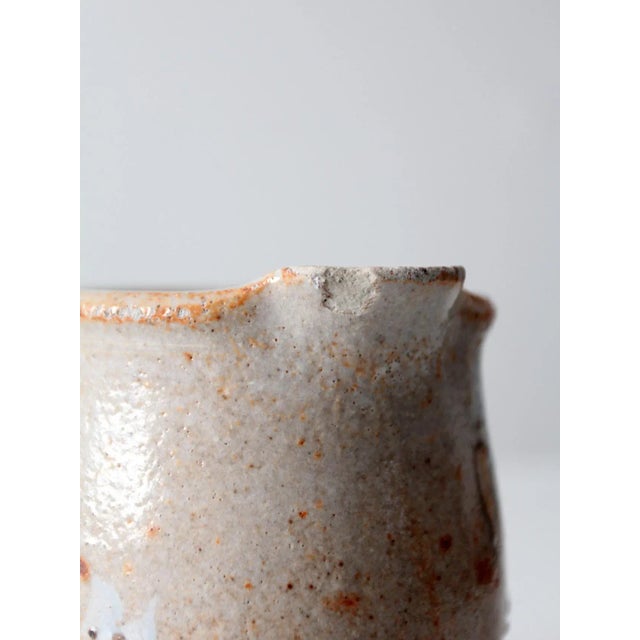 Vintage Pottery Pitcher For Sale - Image 6 of 14