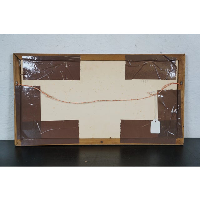 Antique Charles Frederick Mielatz Nautical Sailboats Dock Harbor Etching 19", Framed For Sale - Image 4 of 9