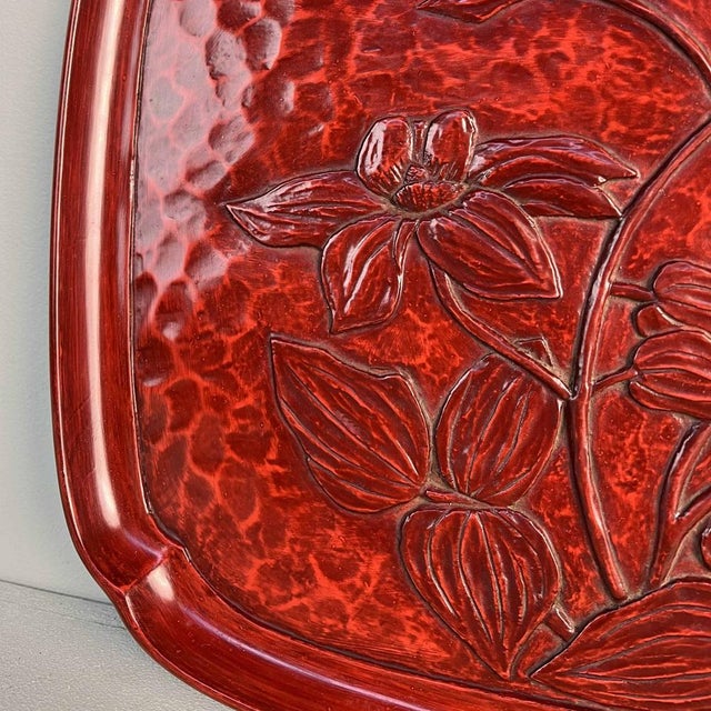 Kamakura-Bori Tray, 1960s For Sale - Image 9 of 17