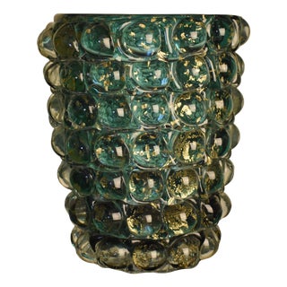 Model Lenti Murano Glass Vase by Barovier & Toso, 1940s For Sale