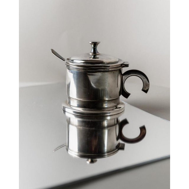 Art Deco Silver-Plated Lidded Box, Italy, 1930s For Sale - Image 13 of 13