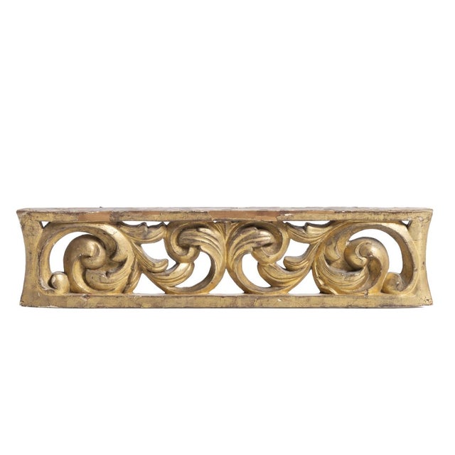 Beige 18th Century Sacred Art Carved Element For Sale - Image 8 of 8