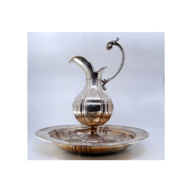 Lavender and Silver Gum with Engravings and Low Reliefs, Gum with Open Handle, in Good conditions. Designed 1980 to 1989