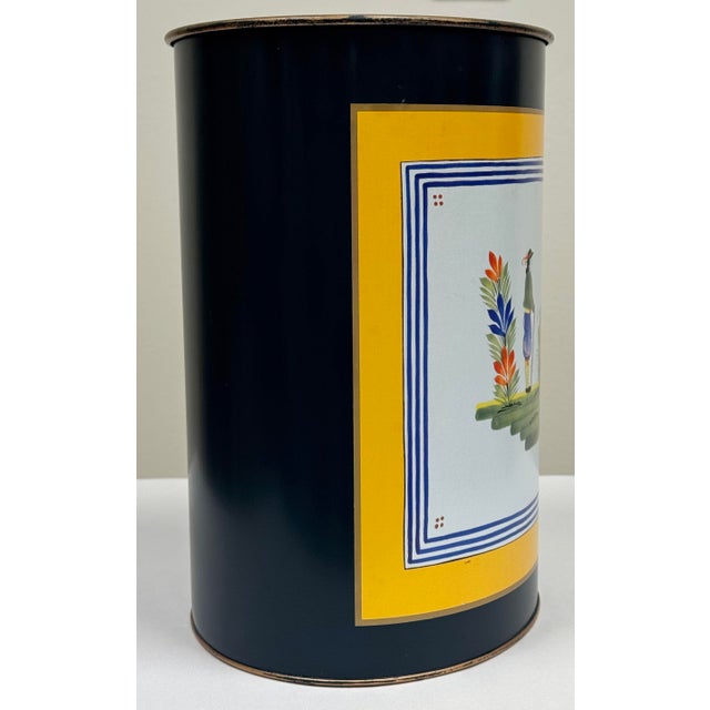 Vintage Lady Clare English Waste Bin For Sale - Image 4 of 8