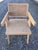 Light Wood and Rattan Chair For Sale - Image 6 of 6