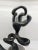 1980s Large 20" Solid Bronze Abstract Organic Modern Sculpture Verdigris Patina 40 LBS For Sale - Image 10 of 17