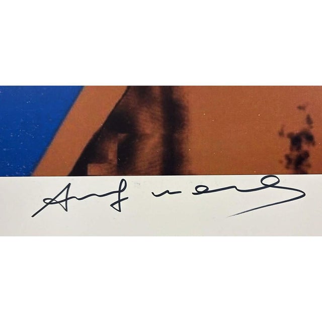Andy Warhol “Muhammed Ali" Graphic print, authentically signed: Andy Warhol done in marker, Also watermarked "Andy...