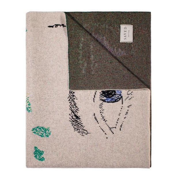 Fee Greening Artist Sketchbook Cashmere Blanket, 51' X 71' Chairish