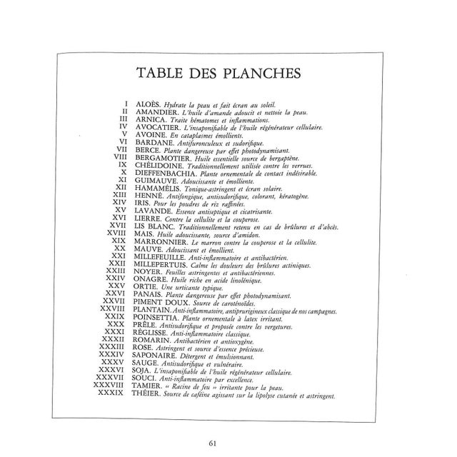 Paper "Un Jardin Pour La Peau" 1986 Delaveau, Pierre/ Clair, Genevieve For Sale - Image 7 of 11