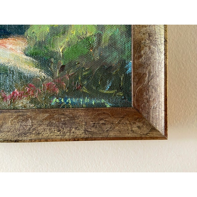 Plein Air Original Oil Painting Meramec River by Marina Movshina For Sale In Saint Louis - Image 6 of 7