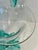 Vintage Loetz Control Bubbles Uranium Glass Basket With Applied Cherries For Sale - Image 4 of 9