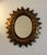 Mid-Century Modern Oval Sun Mirror For Sale - Image 3 of 7