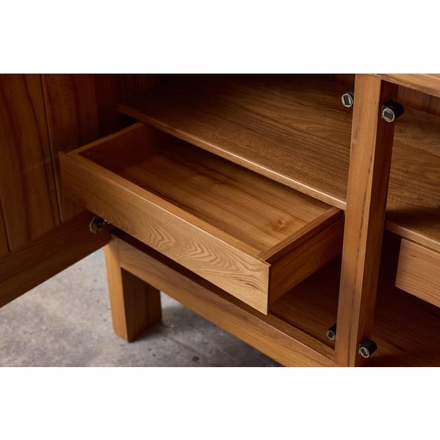 Frech Sideboard in Elm from Maison Regain, 1970s For Sale - Image 4 of 10