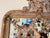 1900 - 1909 Antique 19th Century French Rococo Distressed Giltwood Wall Mirror For Sale - Image 5 of 12