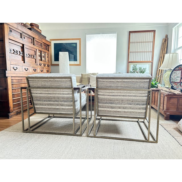 Beige High Level Design - Industrial Modern Chairs For Sale - Image 8 of 8