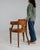 Mid 20th Century France Louis XVI Brown Wood Armchair For Sale - Image 10 of 11