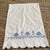 Patina Tea Stained Artisan Privacy Panel Farmhouse Beaded For Sale - Image 10 of 12