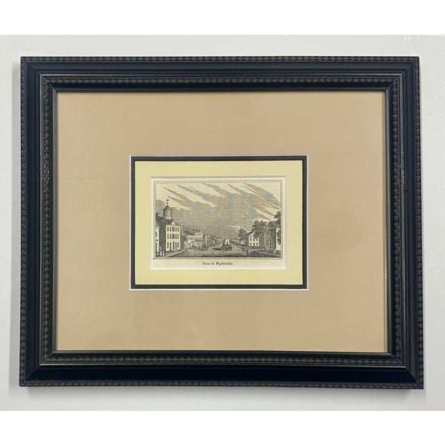 Traditional Wytheville, Virginia Original Print, 1855 (Framed) For Sale - Image 3 of 6
