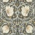 Morris & Co Pimpernel Wallpaper in Ink/Sage For Sale