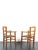 French Straw Armchairs in the style of Charlotte Perriand, 1960s For Sale - Image 4 of 8