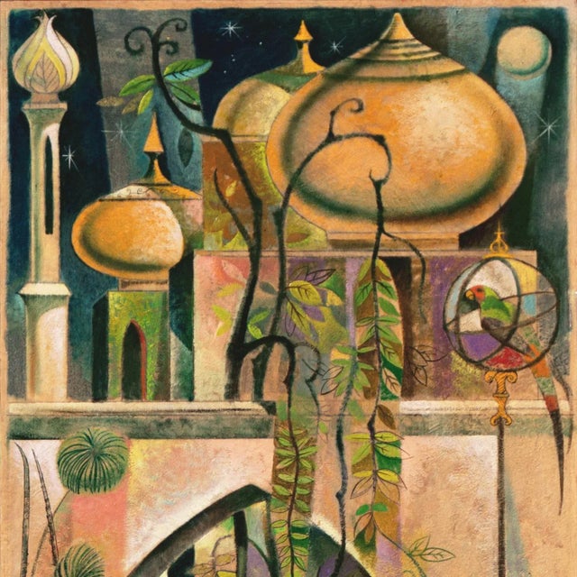 'Beneath the Stars' by Leon D'Usseau, Lovers, Moghul, Isfahan, Chouinard, Los Angeles County Museum of Art, Dallas Museum For Sale In Monterey, CA - Image 6 of 9