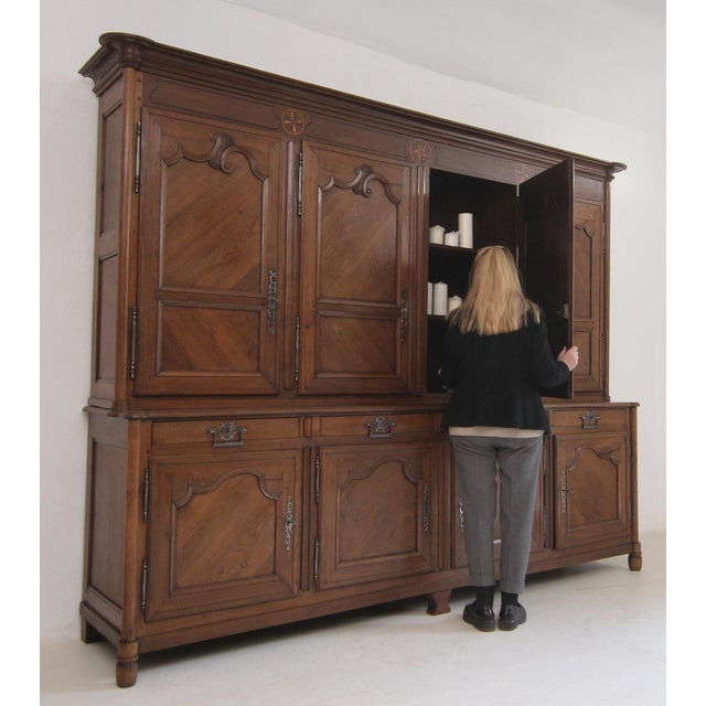 Large French Buffet Cabinet For Sale - Image 4 of 18