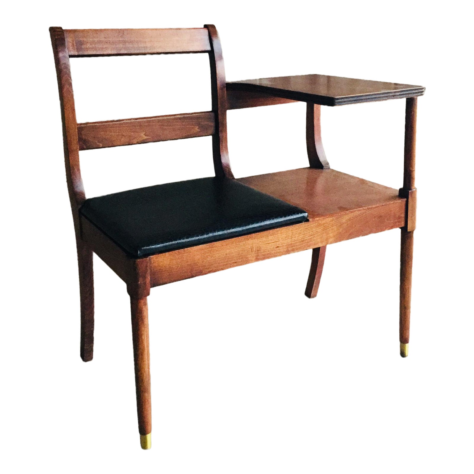 Vintage Mid Century Gossip Bench Chairish Vintage Mid Century Gossip Bench Chairish