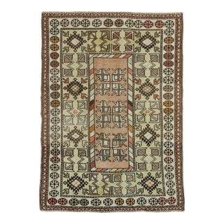 Turkish Vintage Rug 3'4" x 4'8" #19800 For Sale