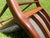 Vintage Mid-Century Sculptural Walnut Dining Chairs With Sabre Legs, Set of 6 For Sale - Image 14 of 18