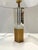 Bodil Crystal & Brass Lamp For Sale - Image 4 of 4