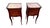 French Late 19th Century Marble Top Gallery French Italy 3 Drawer Stands, Pair For Sale - Image 3 of 18
