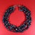 Ajd Elegant Peacock Keshi Pearl Three Strand Necklace For Sale In Raleigh - Image 6 of 6