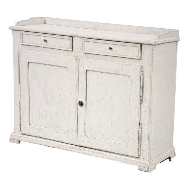 Antique White Buffet, 1800s For Sale