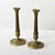 French Pair 18th Century Louis XVI Style Bronze Candlesticks For Sale - Image 10 of 11