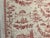 Red 4 Yards Brunschwig & Fils Red Toile Linen For Sale - Image 8 of 11