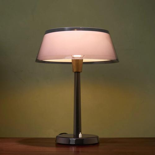 Acrylic, Brass, MetalHeight 51.5 cm / 20.28 in Width 39.5 cm / 15.55 in Depth 39.5 cm / 15.55 in The Tuomas table lamp was...