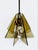 Tinted Glass and Brass Hanging Lamp by Gino Paroldo for Fontana Arte, 1950s For Sale - Image 5 of 5
