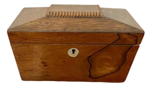 Regency Rosewood Tea Caddy, 1830s