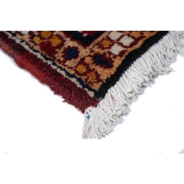 Mid 20th Century Vintage Persian Bakhtiari Rug 12'8'' X 15'4'' For Sale - Image 5 of 11