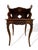 French Provincial Elmwood Side Table With Gallery/Shelf For Sale - Image 11 of 11