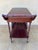Vintage Wood Tea & Bar Cart with Drop-Leaf Sides and Bottle Holder, 1940s For Sale - Image 10 of 10