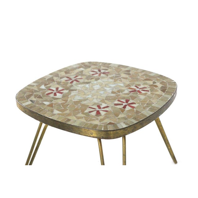 Mosaic Plant Table from Ilse Möbel For Sale - Image 3 of 14