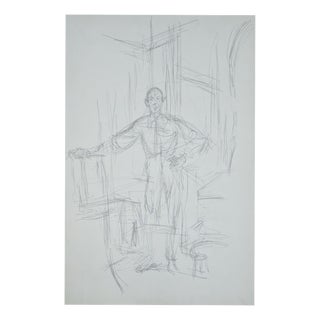 Alberto Giacometti, Portrait of Diego, 1963, Lithograph For Sale