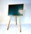 Vintage Freestanding Reversible School Blackboard with Wooden Three-Legged Stand, 1950s For Sale - Image 16 of 18