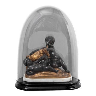 Clodion Cherub Figural Group Bronze Sculpture For Sale